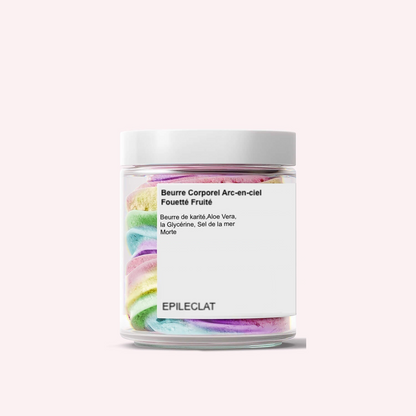 Fruchtige geschlagene Körperbutter